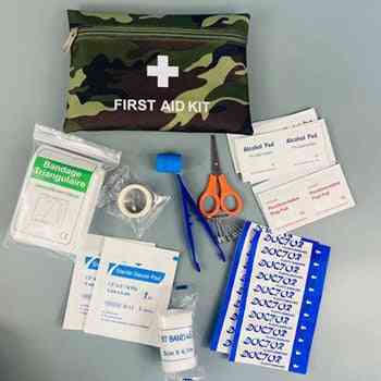 Family Medical Bag Emergency Travel Survival Kit Mini Car First Aid Kit Bag