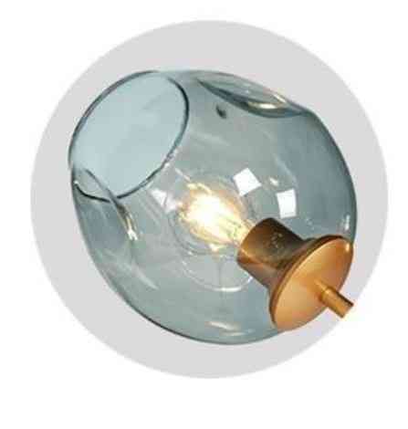 E27- Modern Glass Pendant, Hanging Lamps Light (set-c)