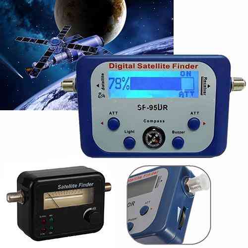 Portable Digital Lcd Satellite Finder Signal Strength Meter Sky Dish 950-2150mhz