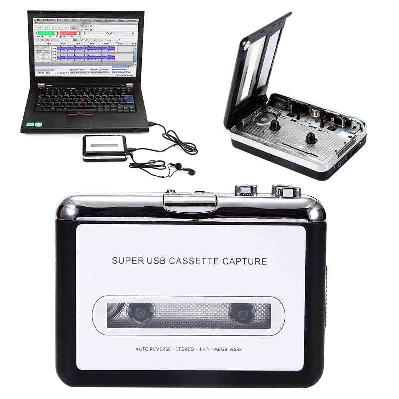 Cassette Record Personal Walkman Digital Tape-to-mp3 Capture Usb Hifi Music Player Audio Music Player