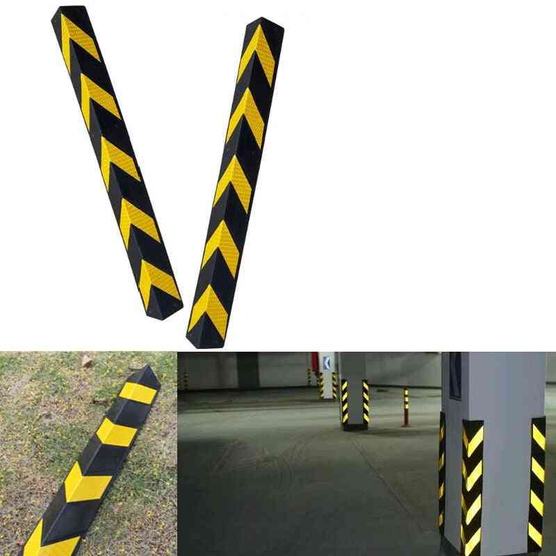 Reflective Corner Guard Anti Collision Tape Warning Signs For Garage Parking