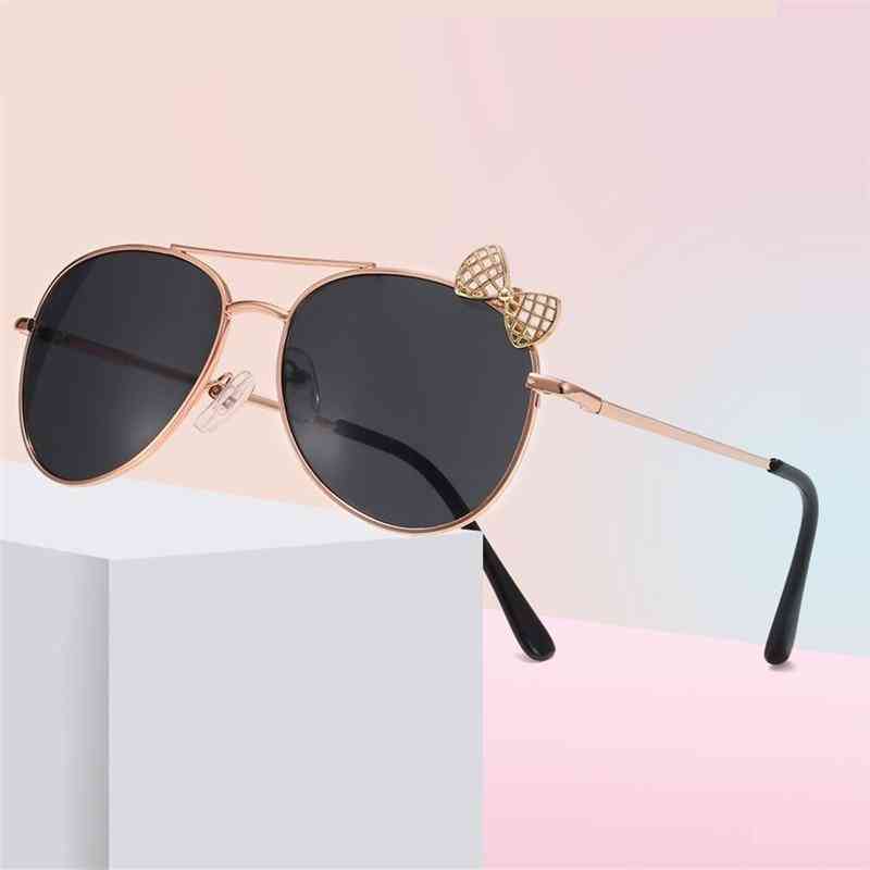 Metal Frame Bow- Outdoor Sun Glasses Eyewear