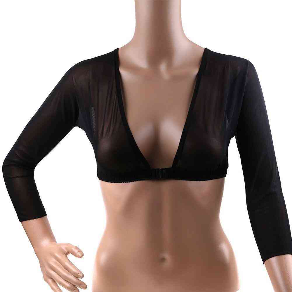 Amazing Arm Sleeve Shapewear Sexy Crop Tops Slimming Control Arm Trainer Body Shaper Plus Size Seamless Women Shapers Dropship