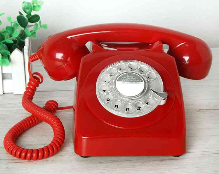Retro Antique Telephone Corded Landline Home Phones