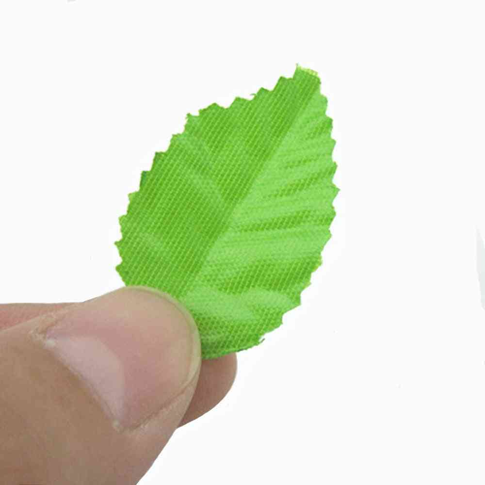 Tree Leaf, Artificial Flower Leaves For Wedding, Home Decoration, Needlework, Craft Accessories