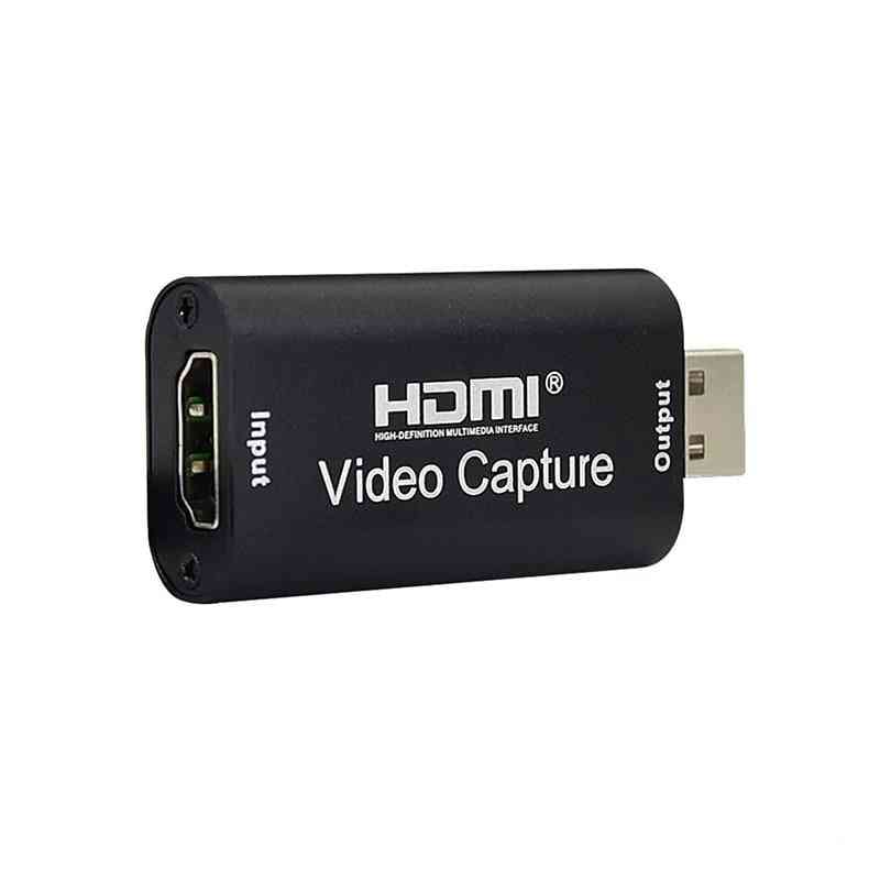 4k Video Capture Card Usb  Hdmi-compatible Grabber Recorder