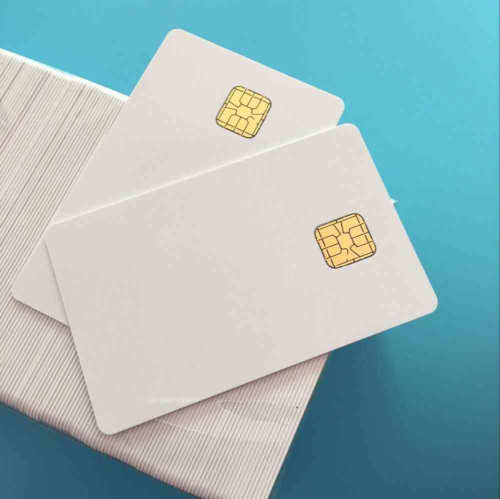 Contact Ic Big Chip - White Pvc Smart Card
