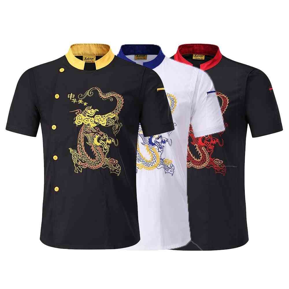 Dragon Embroidery Chef Jacket