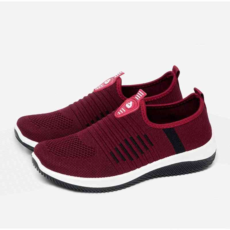 Non Slip Platform Comfort Red Shoe