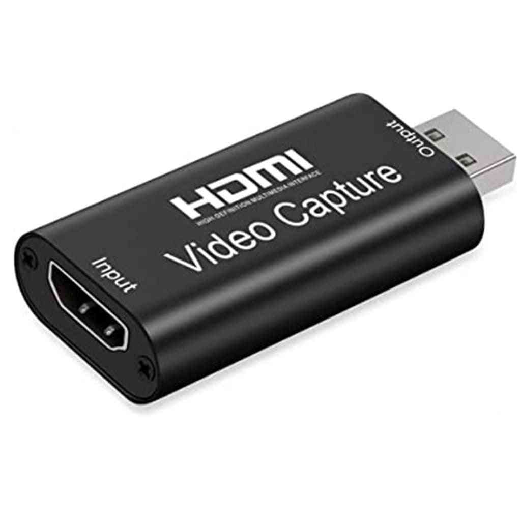 4k usb 2.0/3.0 capture hdmi-kort videograbber inspelningsbox