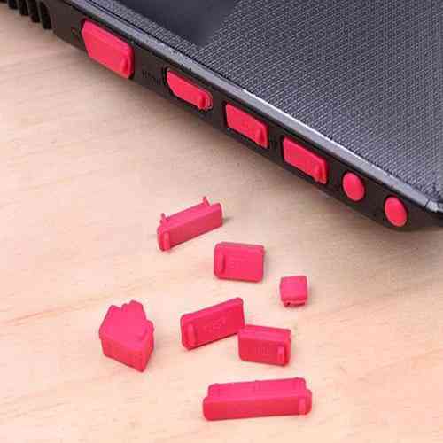 Laptop Silicone Cover Stopper Dust Plug, Computer Accessories