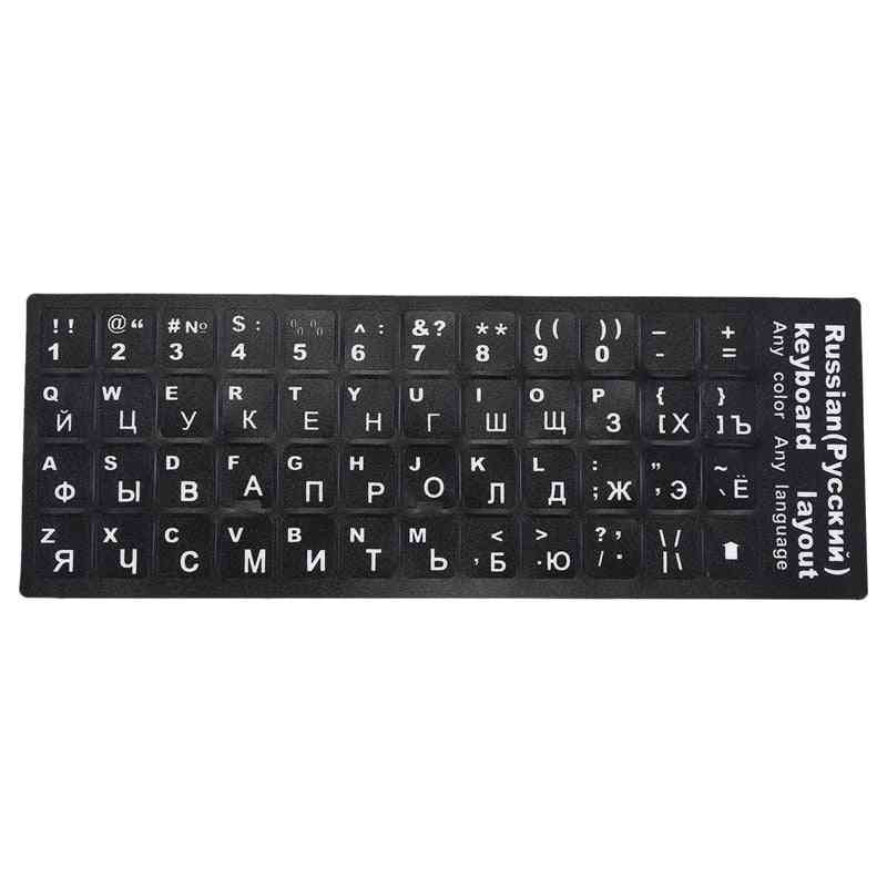 Russian Letters Keyboard Sticker For Notebook