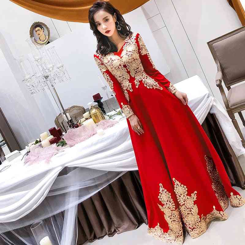 Chinese Bride Vintage Traditional Wedding Dress