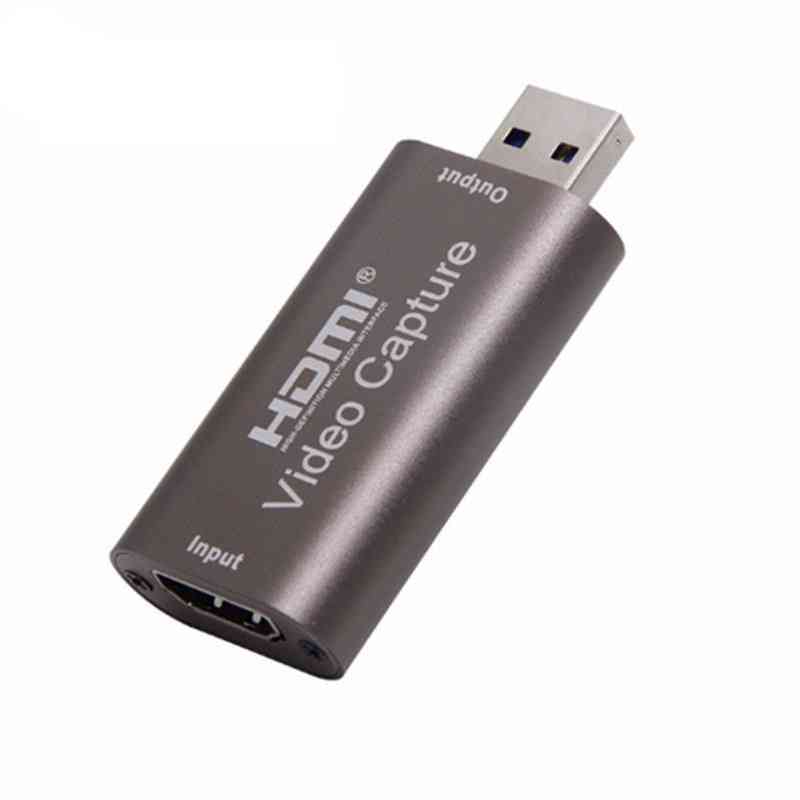 4k videokuvauskortti hdmi-yhteensopivaan suoratoistoon USB: lle