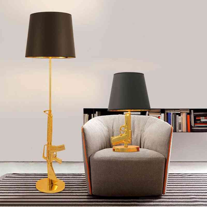 Nordic Classical Gun Lounge Floor Lamps Personality Design