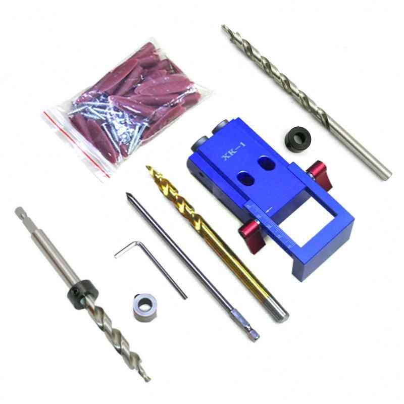Mini Style Pocket Hole Jig Kit System For Wood Working & Joinery