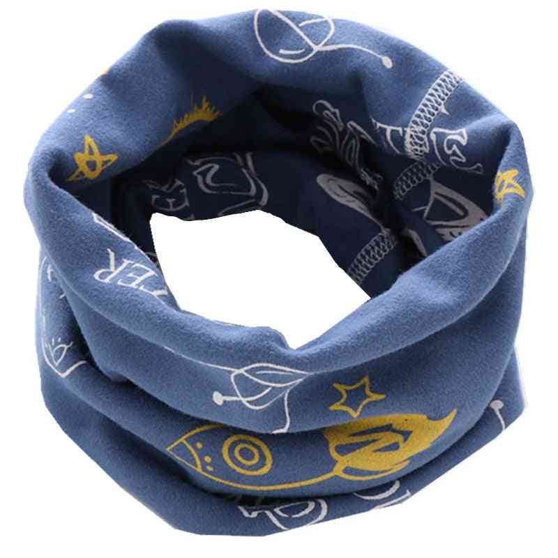 Spring And Autumn- Cartoon Cotton Scarf For