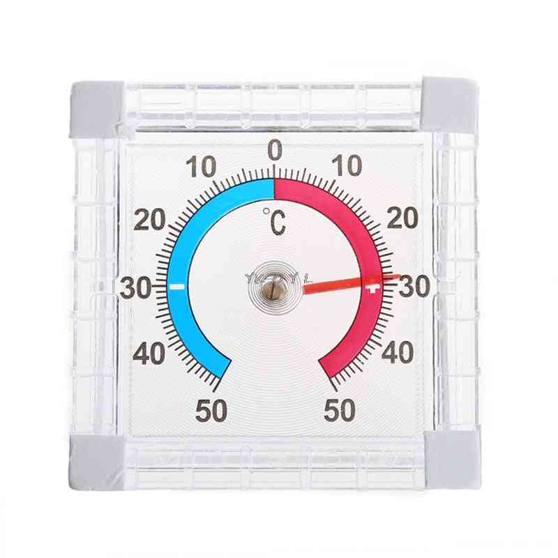 Temperature Thermometer, Window Indoor, Outdoor, Wall Greenhouse, Garden Home