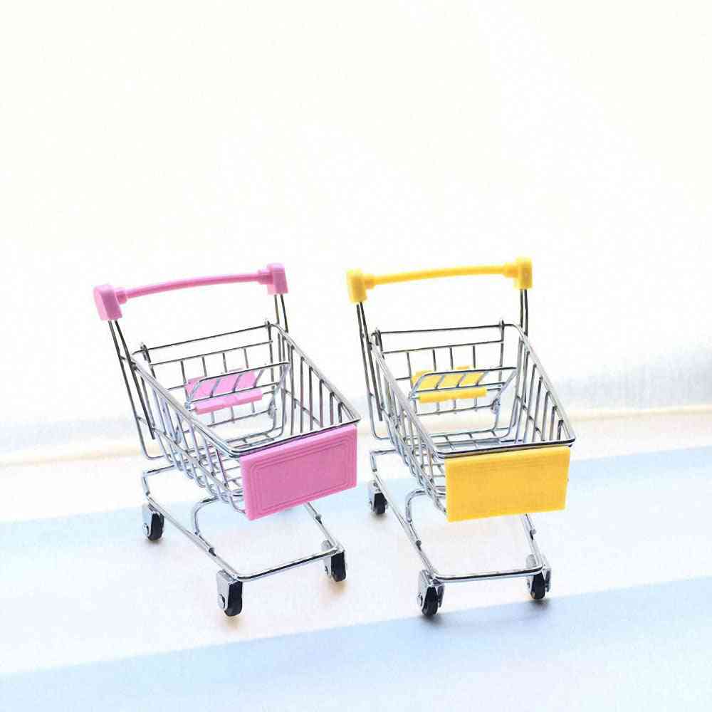 Mini Shopping Cart Kids Supermarket Hand Trolleys