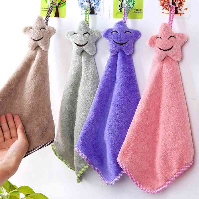 Cute Star Hanging Hand Towels
