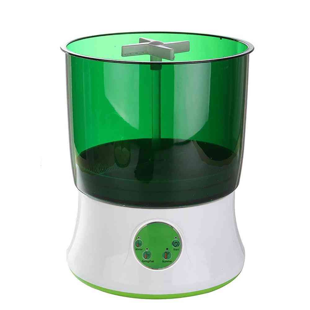 Digital Home Diy Bean Sprouts Maker, Automatic Electric Germinator, Seed Vegetable Seedling Growth Bucket