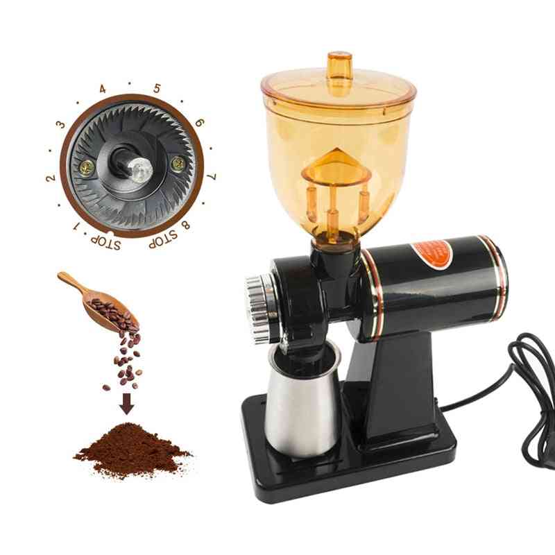 Husholdningselektrisk kaffebønnekværnkegle, burr rustfrit stål