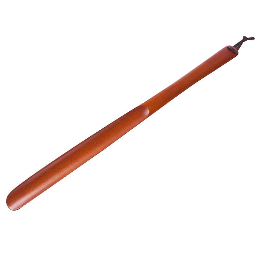 Wooden Lifter Removal Long Handle Portable Shoe Horn