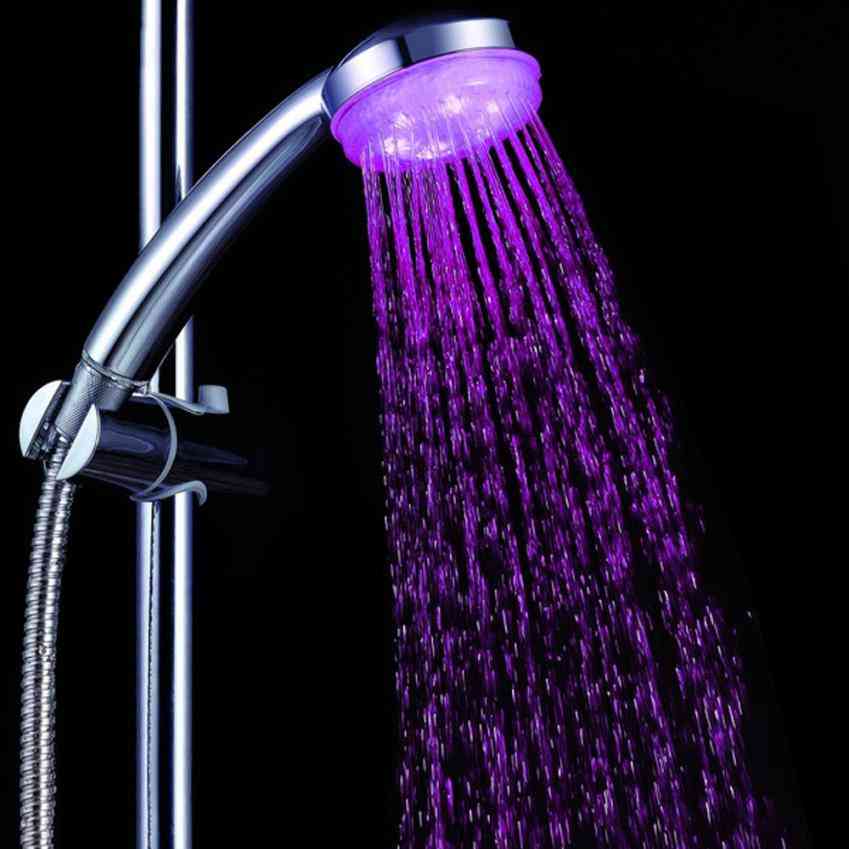 Home Bathroom Colors Changing Led Shower Light Head
