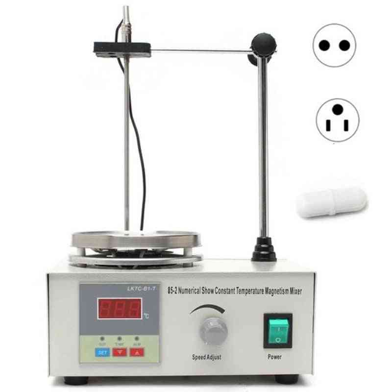 Adjustable- Laboratory Magnetic Stirrer, Heating Plate, Digital Display, Stir Machine