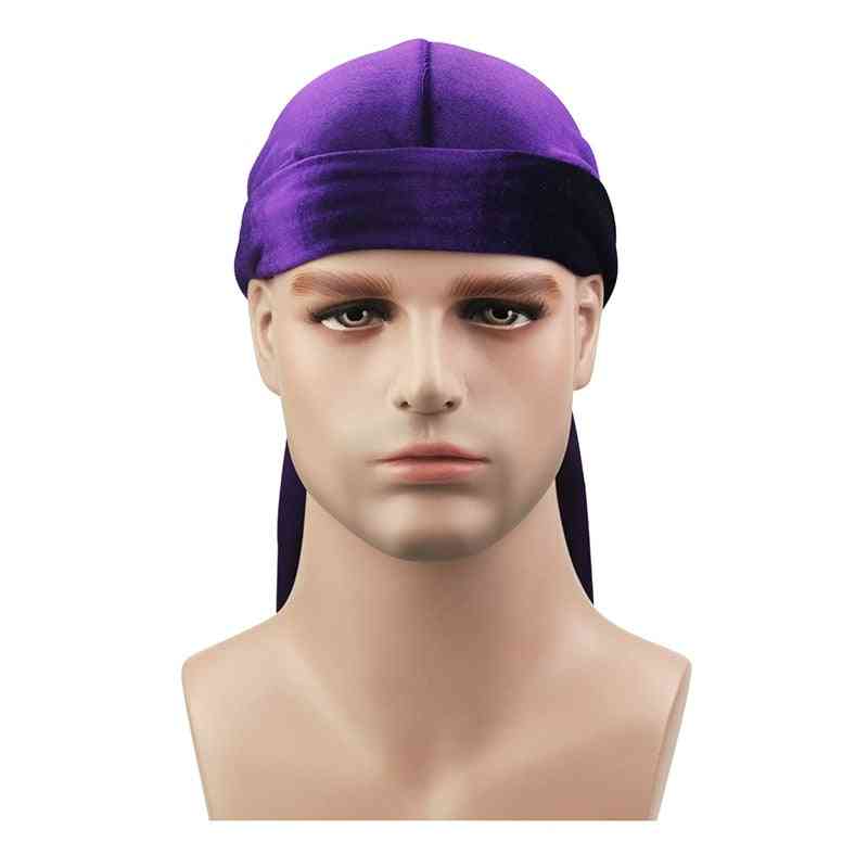 Unisex Breathable Bandana Hat Velvet, High-quality Chemo Cap