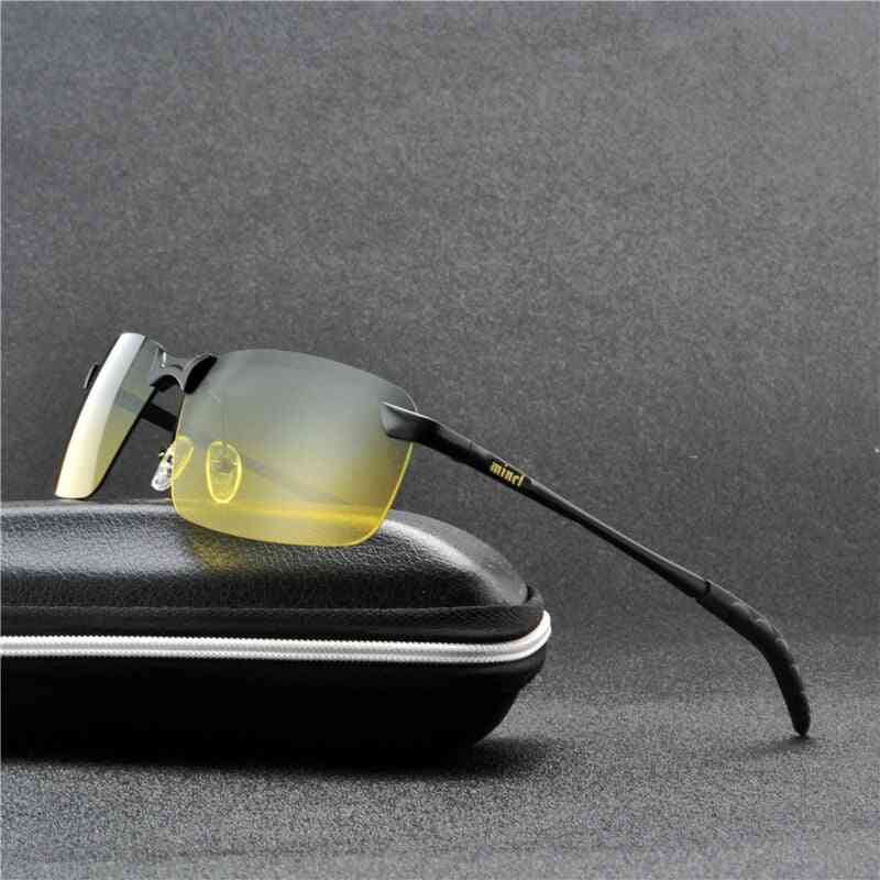 Metal Night Vision Male Driving Goggle