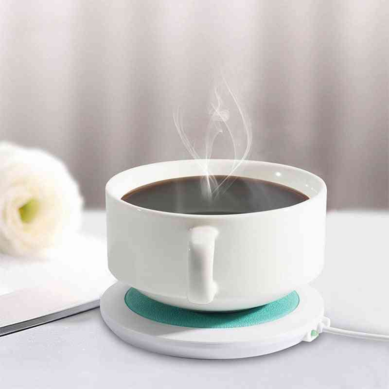 Cup Mat Heating Device Office Coffee Tea