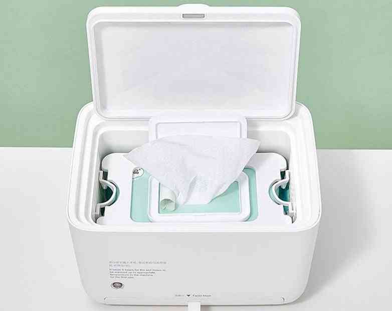 Portable Wet Towel Dispenser, Electric Wipes Heater, Home Baby Heating Box, Constant Temperature, Tissue Warmer