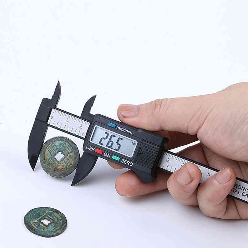 Elektronisk digital-vernier caliper mikrometer, linjal måleverktøy