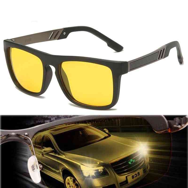 Men Women Night Vision Polarized Driving Sunglasses
