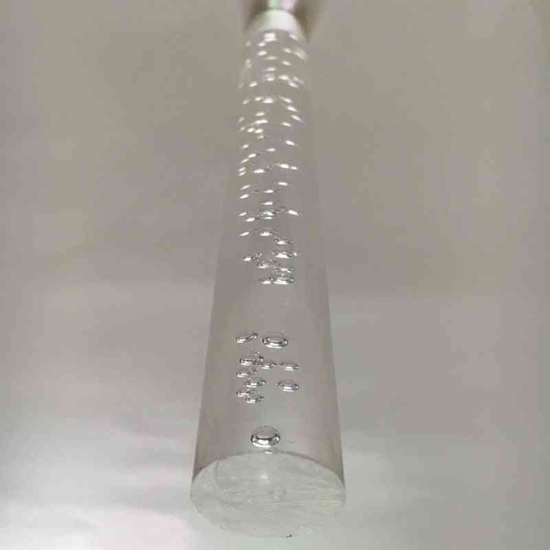 Acrylic Bubbles, Plastic Sticks Led Shower Curtain Poles