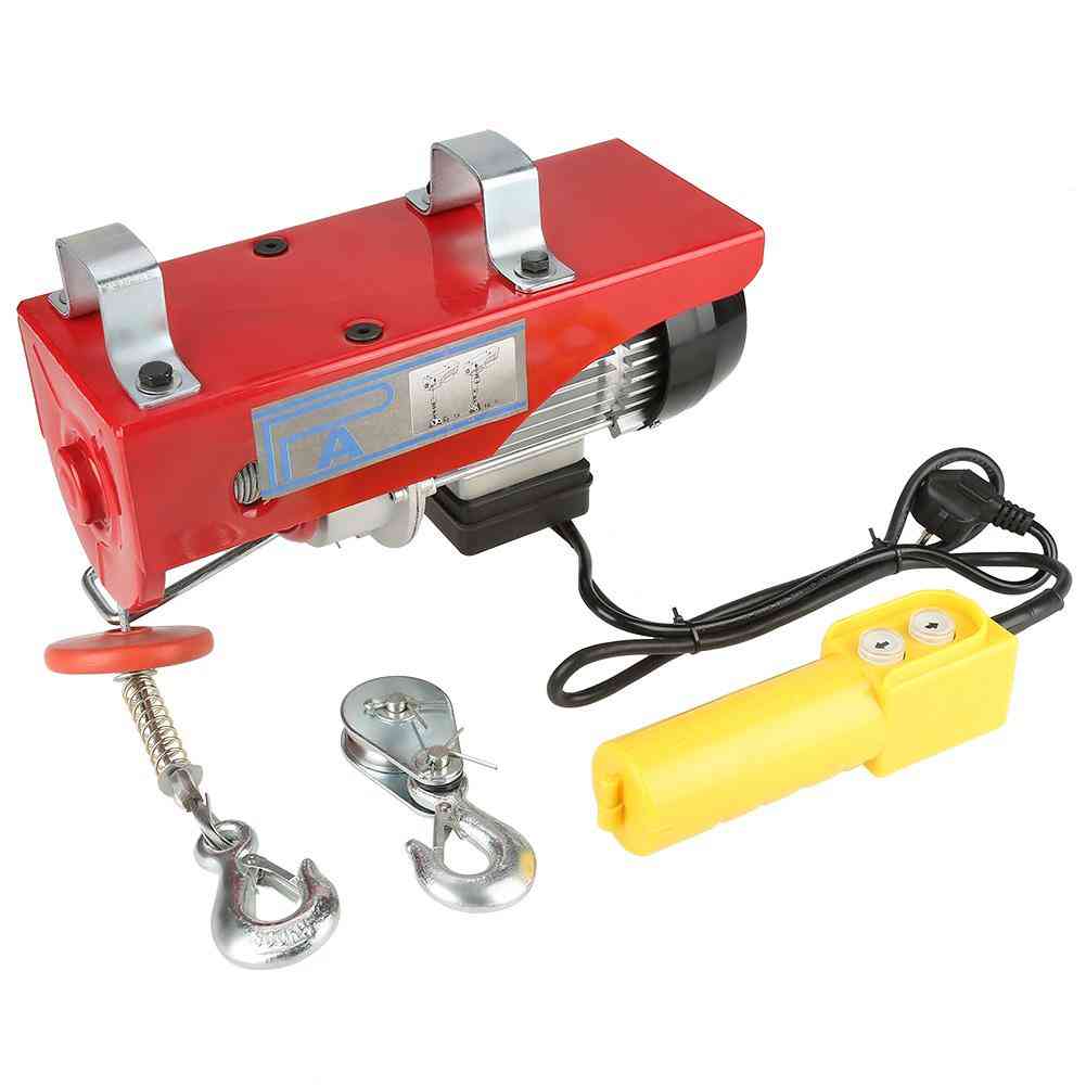 Electric Cable Hoist Lifting Wire Hanging Crane & Winch Lifting