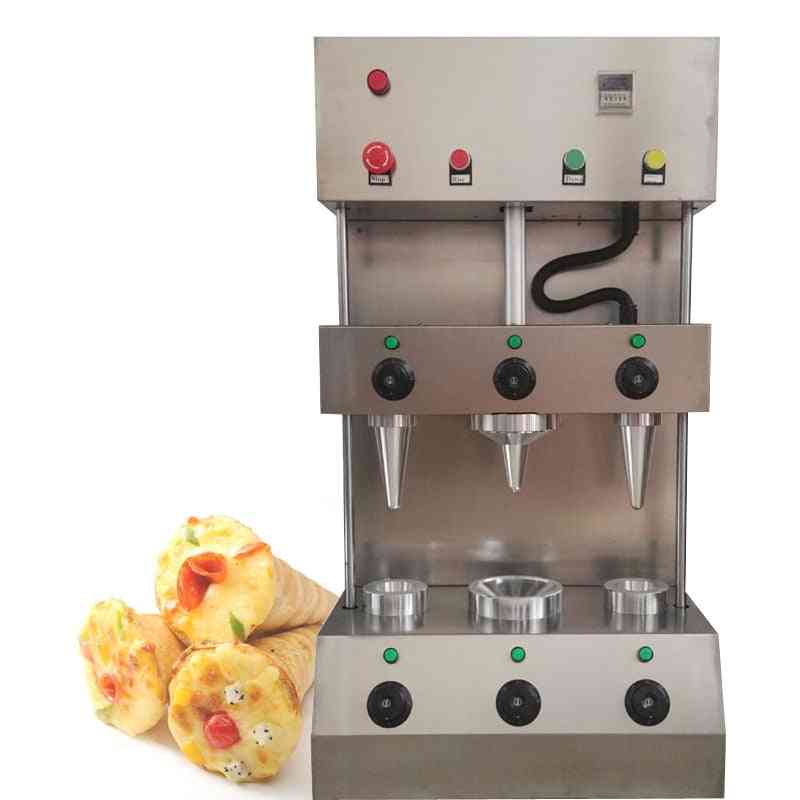 Pizza Egg Roll Making Machine, Tube Baking Stainless Steel, Healthy Snack Food