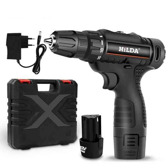 Lithium Battery Two-speed Mini Drill Cordless Screwdriver Power Tools