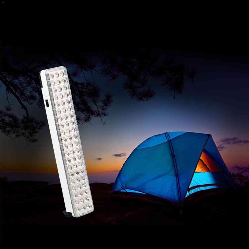 Led Emergency Light Saving Fire Charging Mode Rechargeable
