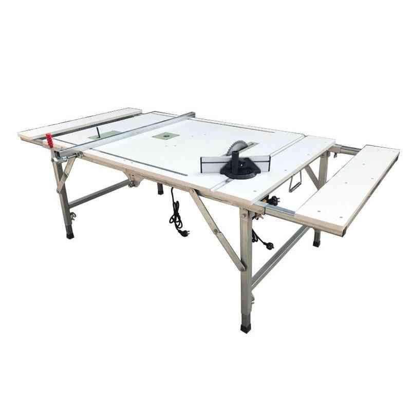 Multifunctional- Portable Woodworking, Saw Work Table