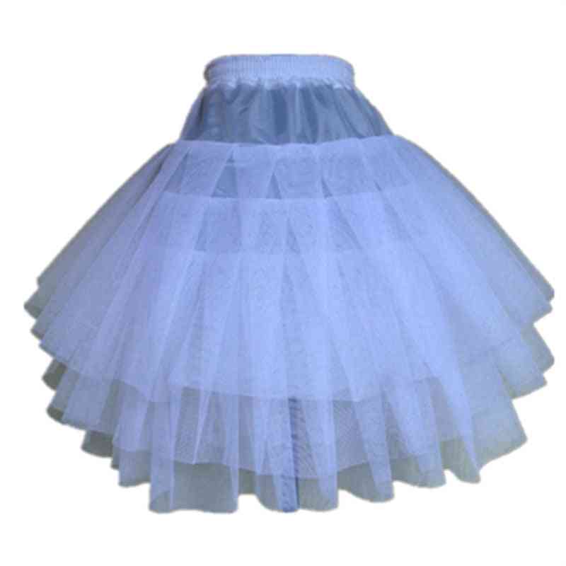 3 Layers Hoopless Short Crinoline Little Petticoats