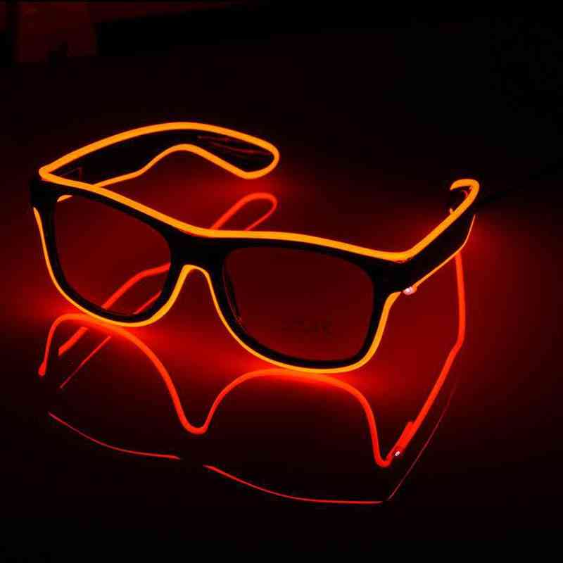Led Glasses Glowing Party Supplies Lighting Flashing Glasses