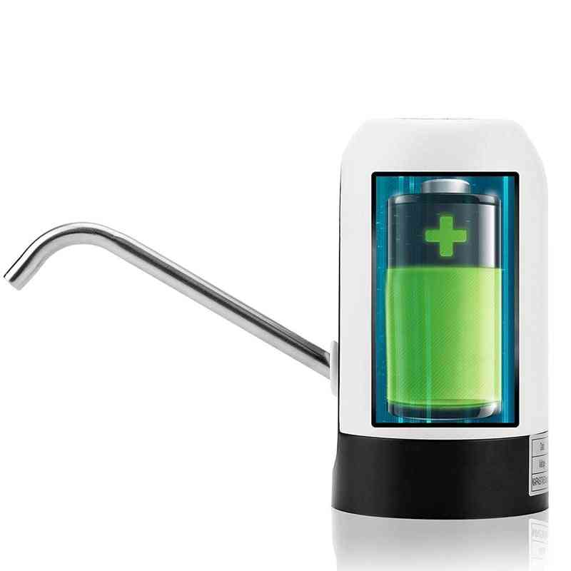Pompa per bottiglia d'acqua, pompa per acqua potabile con ricarica USB