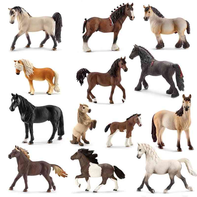 Horse Figure Animal Model Kids Toy, Collectible Figurines