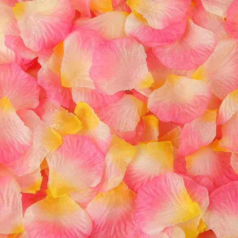 Artificial Silk Rose Petals For Wedding Decoration Romantic