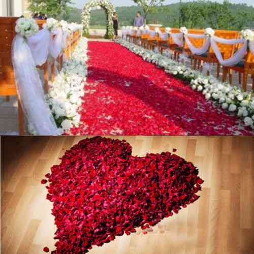 Mesterséges rózsa virág menyasszony házasodni dekoráció