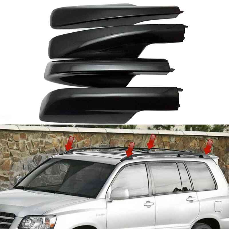 Roof Rack Cover Rail End Shell Replacement For Toyota Highlander