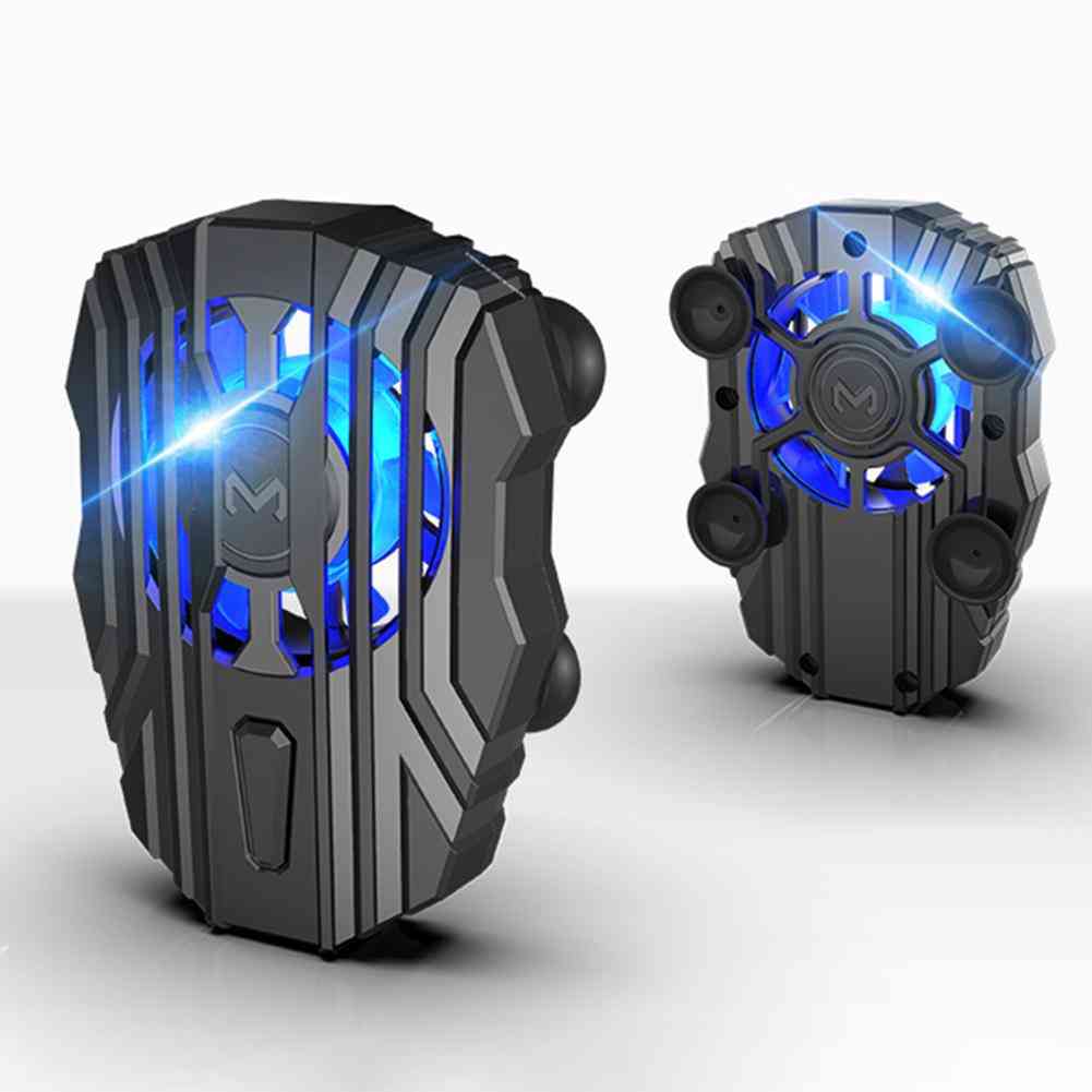 Mobile Phone Cooler, Led Light Cooling Fan For Iphone Xs Max Xs Xr