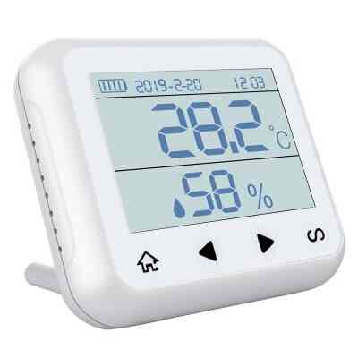 Sensore di temperatura e umidità regolabile/allarme rilevatore